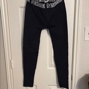 Gymshark Black Leggings Athletic Stretch